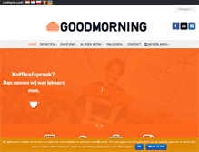 Tablet Screenshot of goodmorning.nl